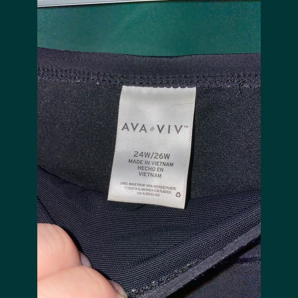AVA & VIV black bikini bottoms 24w/26w - Picture 3 of 3